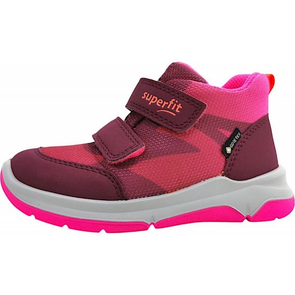 Scarpa Con Velcro Superfit Cooper Da Bambina, Rosso, Misura 25-image