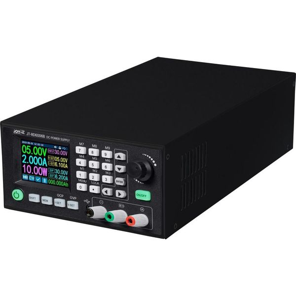 Joy-It JT-RD6006-C-B Alimentatore Da Laboratorio Regolabile 0 - 60 V 0 - 6 A 360 W Telecomandabile (JT-RD6006-C-B)-image