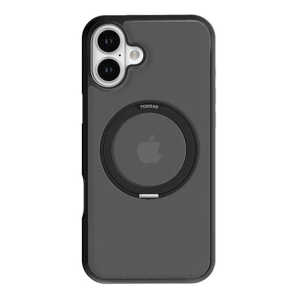 Torras Ostand Pro Case For Iphone 16 Plus (Black)-image