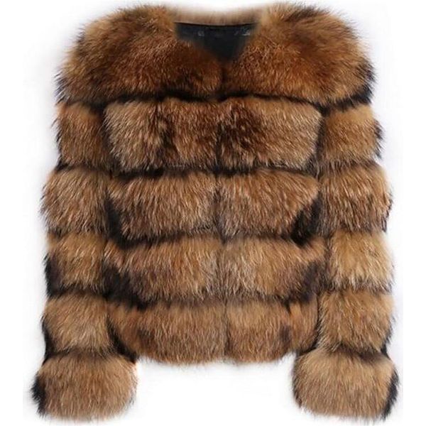 Donna Cappotto In Pelliccia Sintetica Giacca Invernale In Pelliccia Sintetica Capispalla In Pelliccia Sintetica Unicolore Cappotto Invernale Parka Spesso, Donna , Nero Marrone, M-image