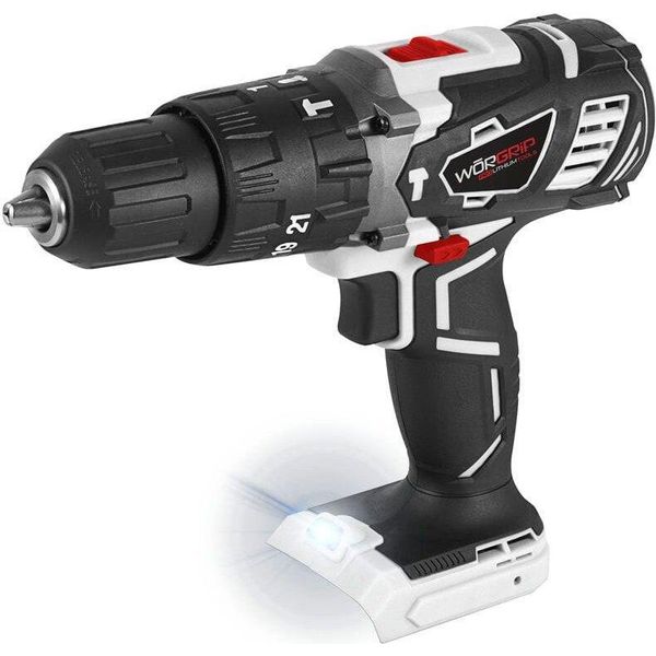 Trapano A Percussione Al Litio Worgrip Senza Batteria 20V Argento Argento Taglia Unica-image