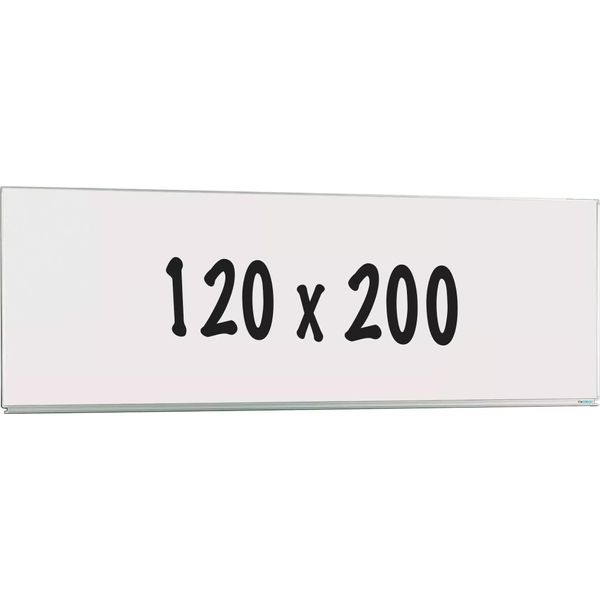 Whiteboard Deluxe Margarita - Acciaio Smaltato - Lavagna Monofacciale - Agenda Settimanale - Agenda Mensile - Agenda Annuale - Magnetico - Bianco - 120X200Cm-image