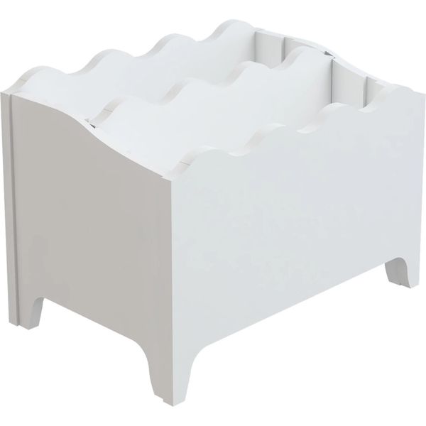 In And Outdoormatch Libreria Rivie - Truciolare - 35X50X33Cm - Bianco-image