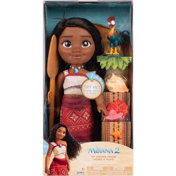 Jakks Pacific - Lalka DźWięKowa Disney Vaiana Moana 38Cm - Akcesorium Premium-image