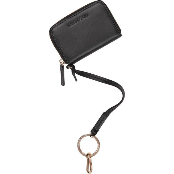 Marc O'polo Pelle Porta Carte Di Credito Melissa Zip Wallet Black Nero-image