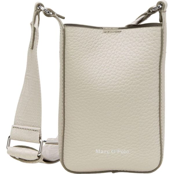 Marc O'polo Borsa Per Cellulare Borsa A Tracolla Bruna Cellphone Bag Misty Grey Beige-image