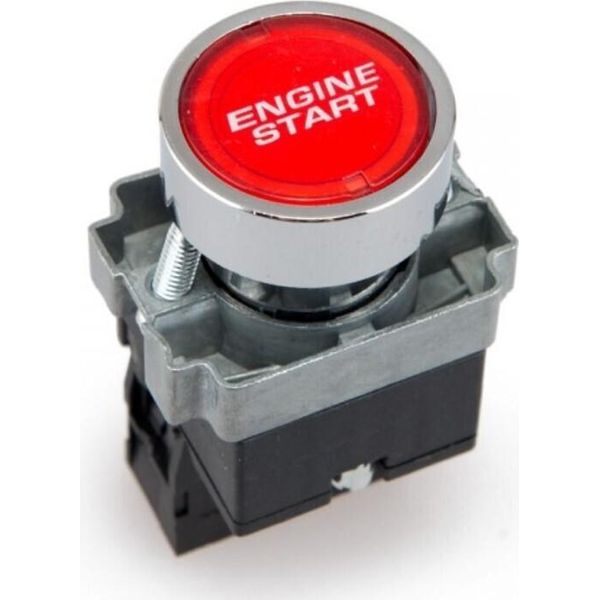 Pulsante Di Avviamento Illuminato Pulsante Di Avviamento Motore Rot Avviamento Motore 12V Motorsport-image