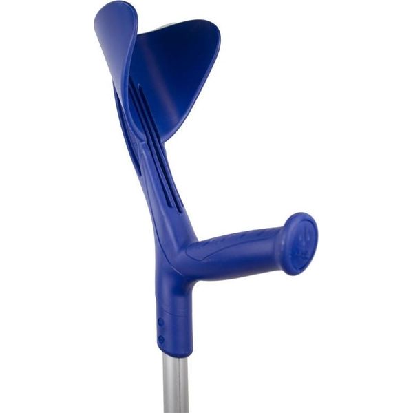 Stampella | Regolabile In Altezza | Polsino Ergonomico | Alluminio | Blu | Evolution Fun-image