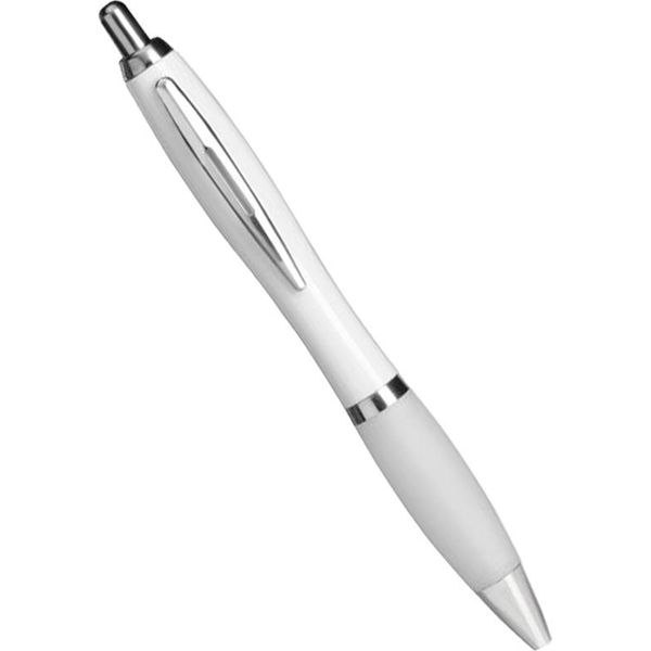 Midocean - Penna A Sfera "Riocolour"" MO178 (Taglia Unica) (Bianco)"-image