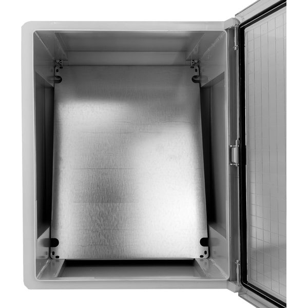 Armadio Vuoto Con Porta Trasparente 350X500X190Mm Quadro Elettrico Quadro Di Distribuzione Esterno IP65 IK10 Tp Electric-image