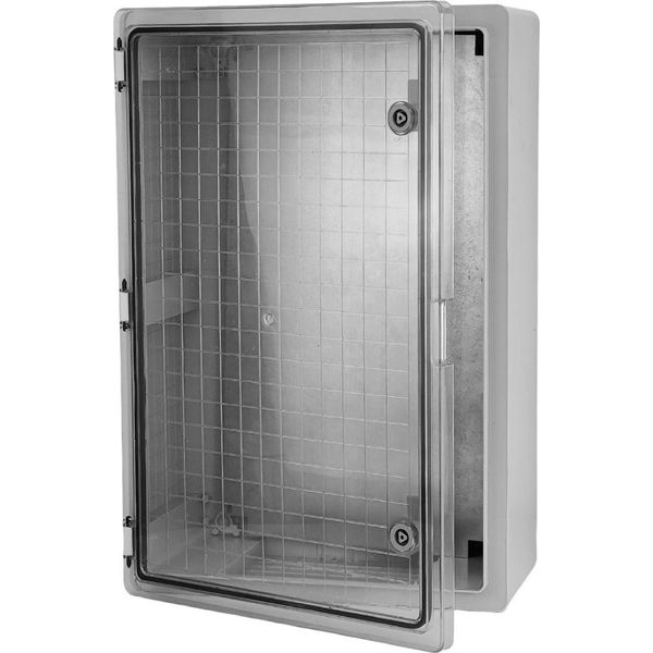 Armadio Vuoto Con Porta Trasparente 400X600X200Mm Quadro Elettrico Quadro Di Distribuzione Esterno IP65 IK10 Tp Electric-image