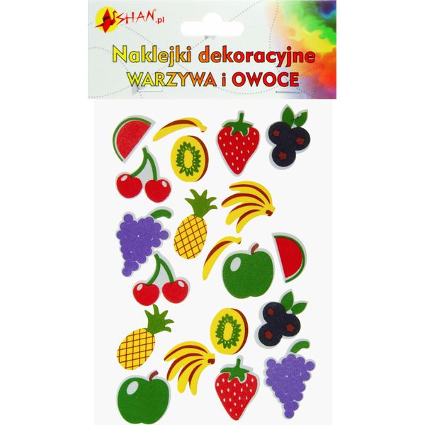 Adesivi Decorativi In Schiuma Frutti Shan-image