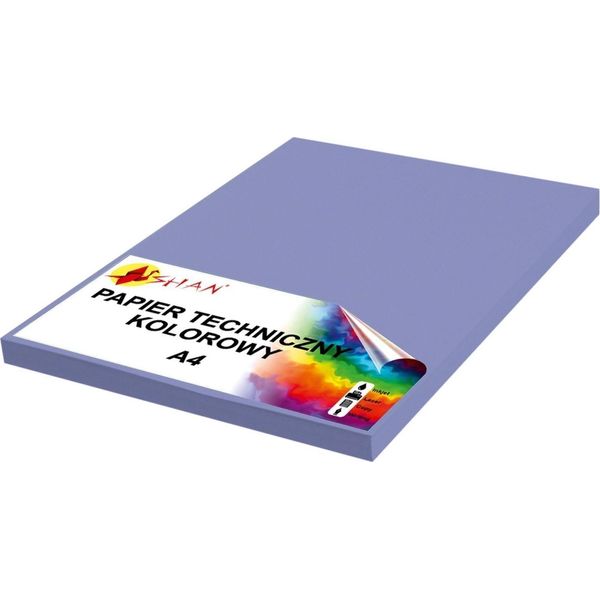 Carta Tecnica A4 160G Viola 50 Fogli-image