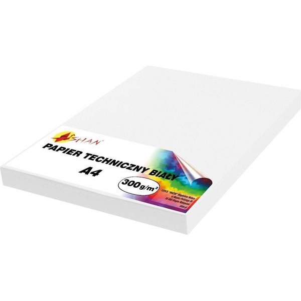 Carta Tecnica Bianca 300G 50 Fogli A4-image