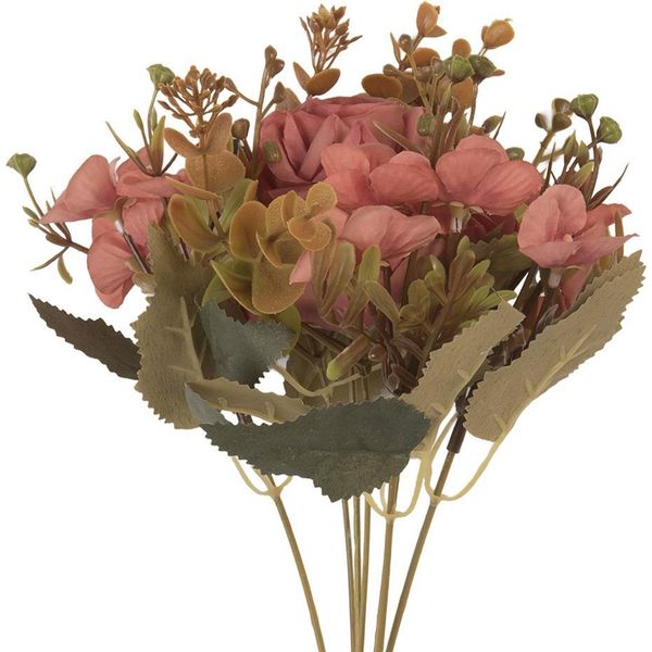 Fiore Artificiale Clayre & Eef 29 Cm Plastica Rosa-image