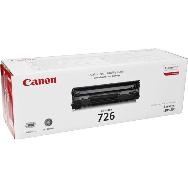 Canon CRG-726 - Nero - Originale - Cartuccia Di Toner - Per I-Sensys Lbp6200D, Lbp6230Dw-image