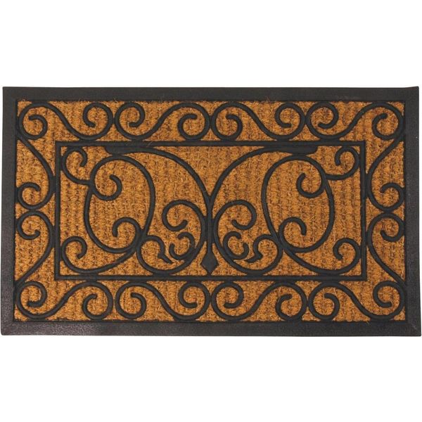Esschert Design Tappetino Per Porta Design Classico 74,5 X 44,5 Cm - Cocco & Gomma-image