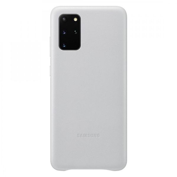 Samsung EF-VG985LSEGEU Samsung Leather Cover Handy-Cover FüR Samsung Galaxy S20+ Hellgrau-image