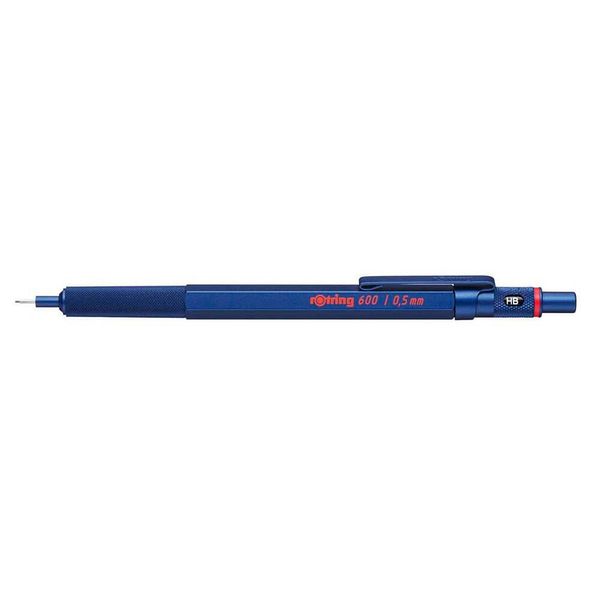 Rotring 600 Matita A Mina Fine Blu Metallizzato 0,5 Mm-image