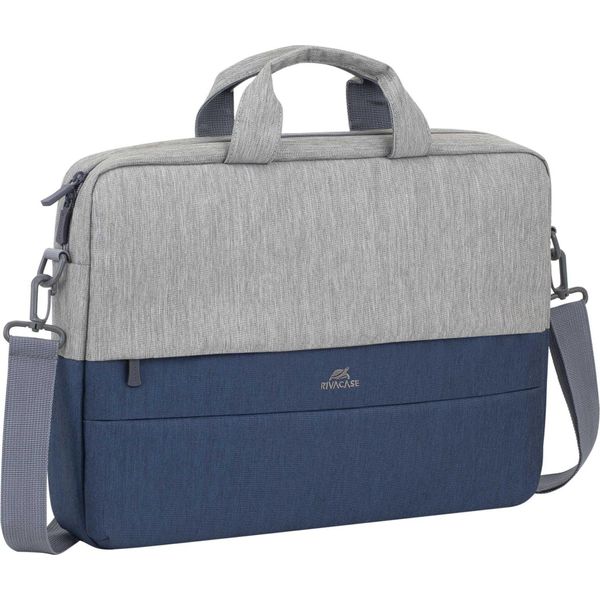Rivacase 7532 Grey/Blue Rivacase 7532 Grey/Dark Blue Anti-Theft Laptop Bag 15.6-image