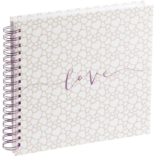 Hama Romance Album A Spirale 28X24 40 Pagine Bianche Matrimonio 3832-image