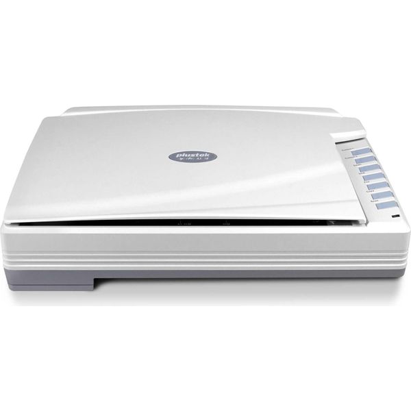 Plustek Opticbook A320E - Scanner Piano - Ccd - A3 - 800 Dpi - Fino A 2500 Scansioni/Giorno-image