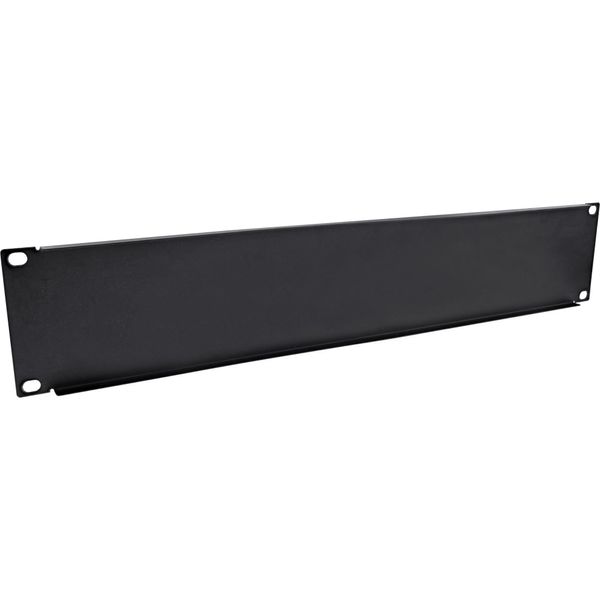 Inline® 19111C Piastra Di Chiusura Inline® 19", 3U, Nero Ral 9005"-image