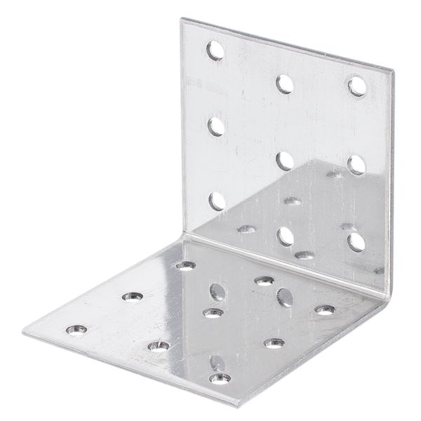 Alberts 848248 Staffa Per Piastra Forata, Acciaio Inox, 60 X 60 X 60 Mm, Set Da 25-image
