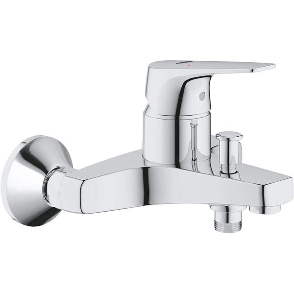 Grohe Start Flow Miscelatore Monocomando Per Vasca Da Bagno A Parete Cromo Nuovo-image