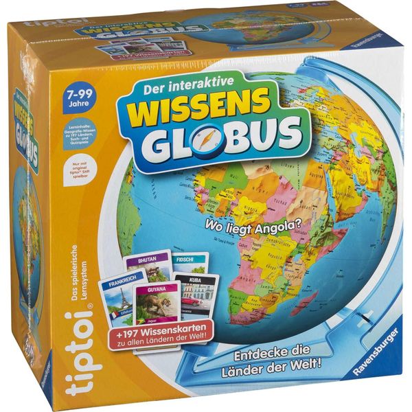 Ravensburger Tiptoi Il Globo Interattivo Della Conoscenza-image
