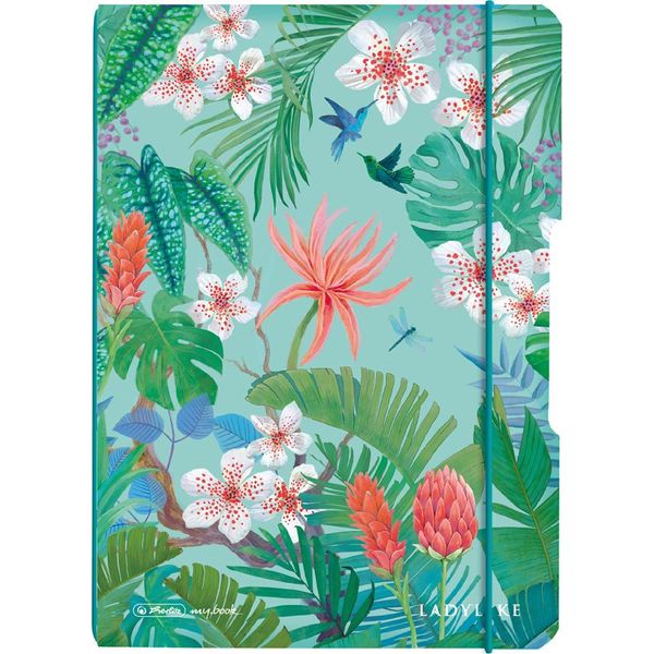 Herlitz 300006639 Herlitz Notebook My.Book Flex Ladylike "Butterflies"", A5"-image