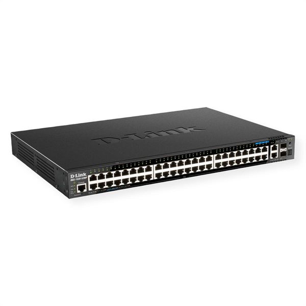 D-Link DGS-1520-52MP/E Switch 440Mm D-Link DGS-1520-52MP 2*SFP+/ 2*XGE/44*GE Poe Retail-image
