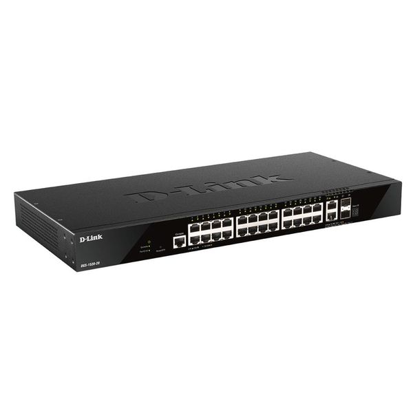 Switch D-Link DGS-1520-28/E 440 Mm D-Link DGS-1520-28 2*SFP+/ 2*XGE/24*GE Al Dettaglio-image