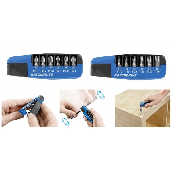Cricchetto Witte Con Punte Ratchdrive Ph/Pz - Confezione Da 1 Pz-image