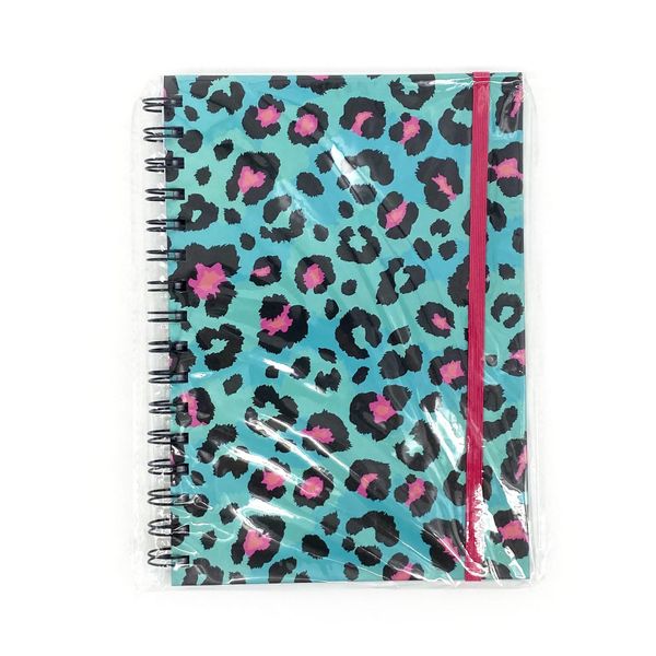 Quaderno A Spirale Forgirl A5, Ghepardo Blu-image