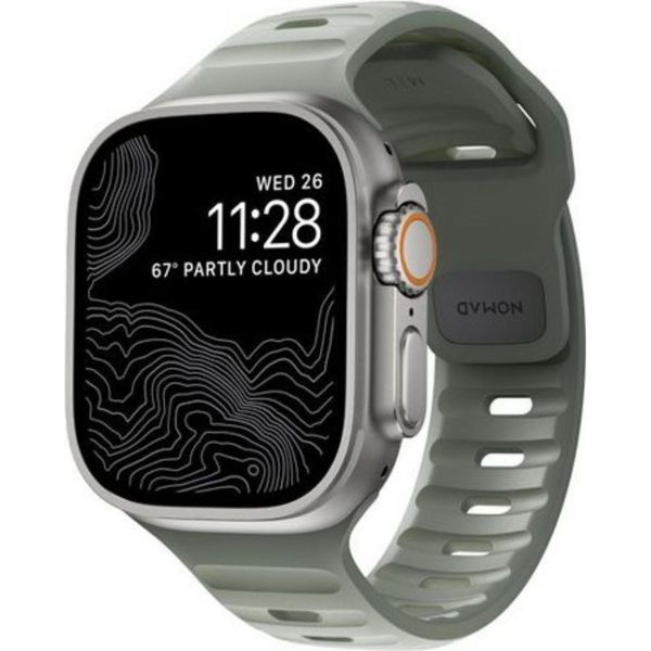 Nomad, Bracciale Sportivo Apple Watch 42-44-45-49 Mm Costal Rock, Verde-image