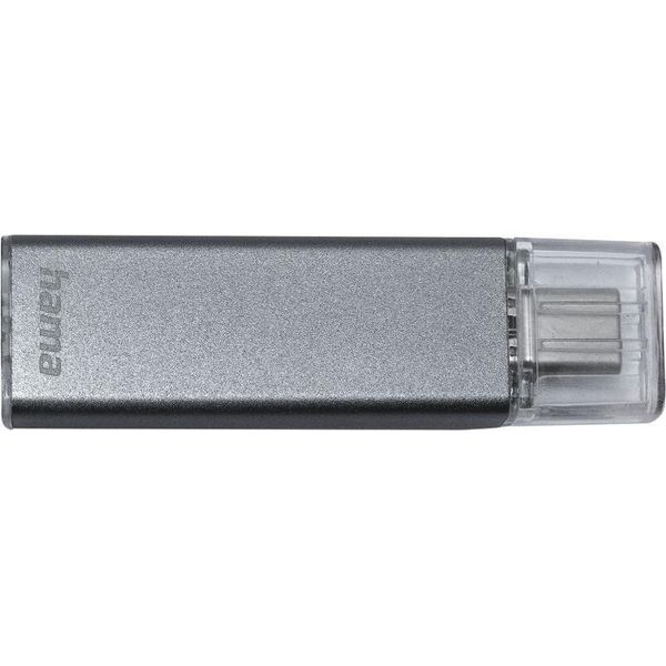 Hama "Uni-C Classic"" - Usb-Flash-Laufwerk - 256GB - USB-C 3,1 Gen 1 - Anthrazit (00213105)"-image