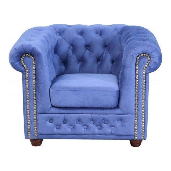 Chesterfield York Tessuto Divano Tappezzeria Divani Divani Poltrone Sedia Lounge Club-image