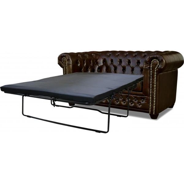 Divano Chesterfield York 2 Posti Con Letto Funzione Divano Divani Imbottiti Divani Nuovi-image