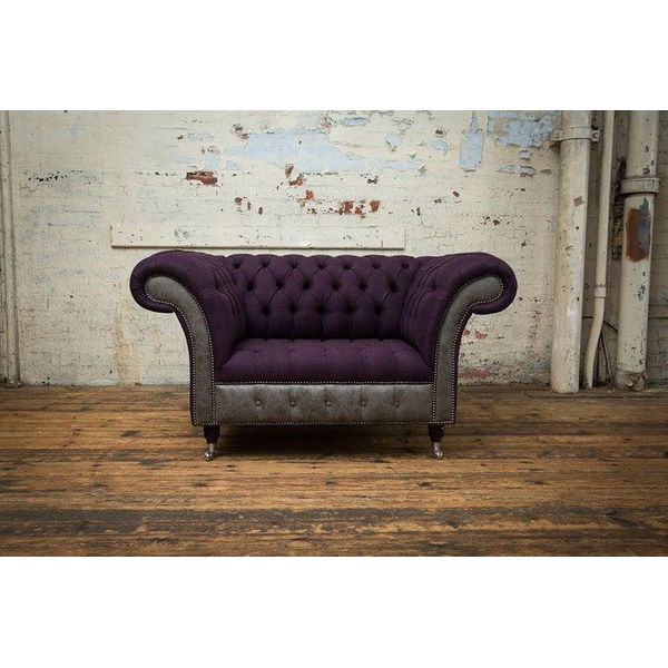 Divani Nuovi Di Design Divani Imbottiti Tessuti Di Lusso Poltrona Chesterfield 1 Posto Nuovo-image