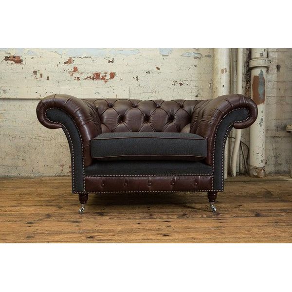 Poltrona 1 Posto Relax Tappezzeria Televisione Chesterfield Tessile Divano Pelle Nuovo-image
