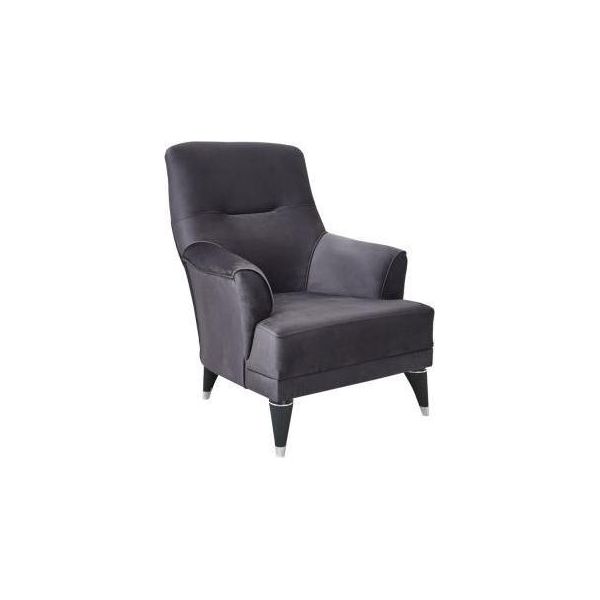 Poltrona Design Imbottitura Tessile Mobili Lusso Soggiorno Moderno Poltrona Imbottita Nuovo-image