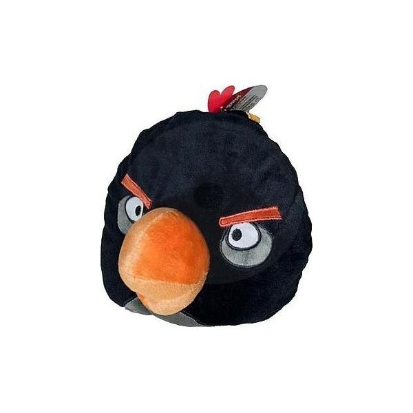 Cuscino Decorativo Angry Birds Nero 25 Cm-image