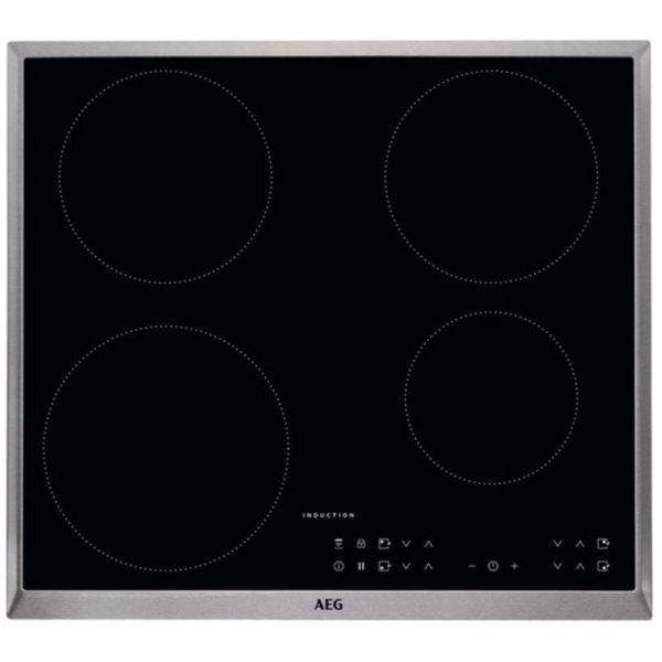 Aeg Elettrodomestici Piano Cottura In Vetroceramica, 60 Cm, Induzione, Acciaio Inox IKB64301XB-image