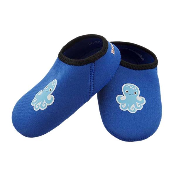 Imse Vimse Scarpe Da Acqua Baby Da Bagno Aqua Socks Neoprene Blu Blu 6-12 Mesi-image