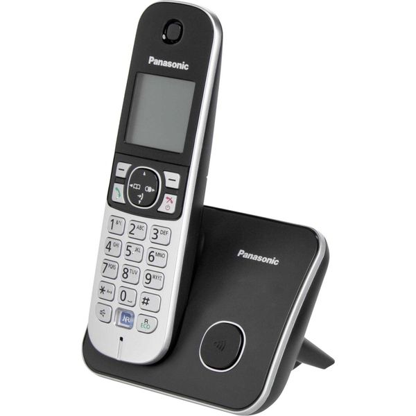 Panasonic KX-TG6811 - Telefono Cordless Con Id Chiamante - Dect - Nero-image