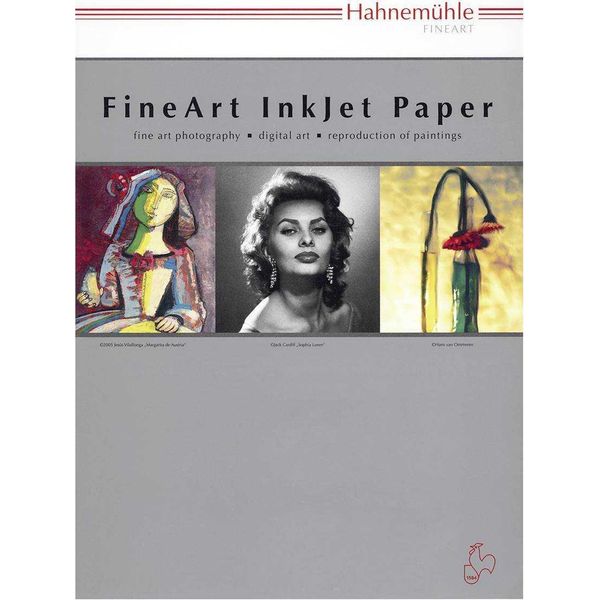 HahnemüHle Digital Fineart Photo Rag - Opaco - 480 Micron - Bianco - A3 Plus (303 X 426 Mm) - 308 G/M²-image