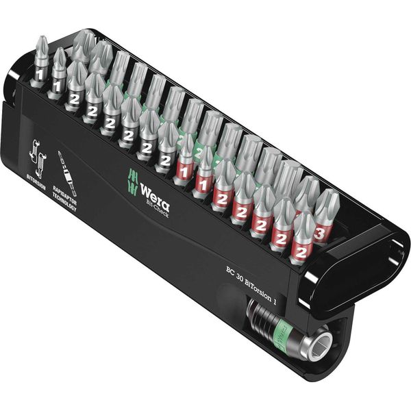 Wera 05057430001 Wera Bit-Check 30 Bitorsion 1 Bit-Sortiment-image