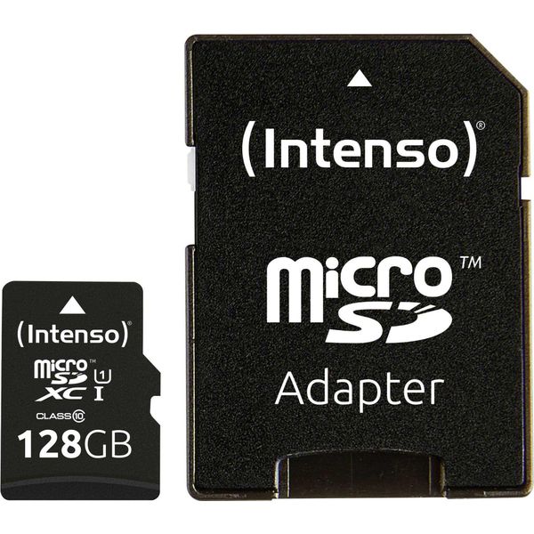 Intenso 3423491 Intenso Microsdxc Cards 128GB Class 10 UHS-I Premium-image