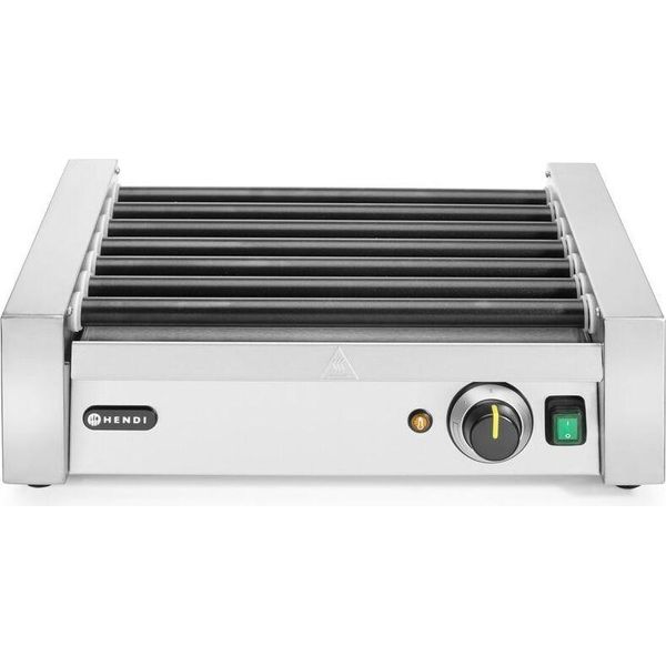 Griglia A Rulli Hendi - Una Zona, 7 Rulli, 230V/740W, 525X365X(H)176Mm-image